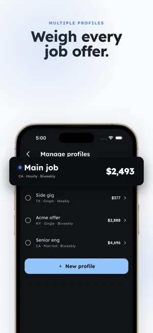 Stub44 — Profile switcher
